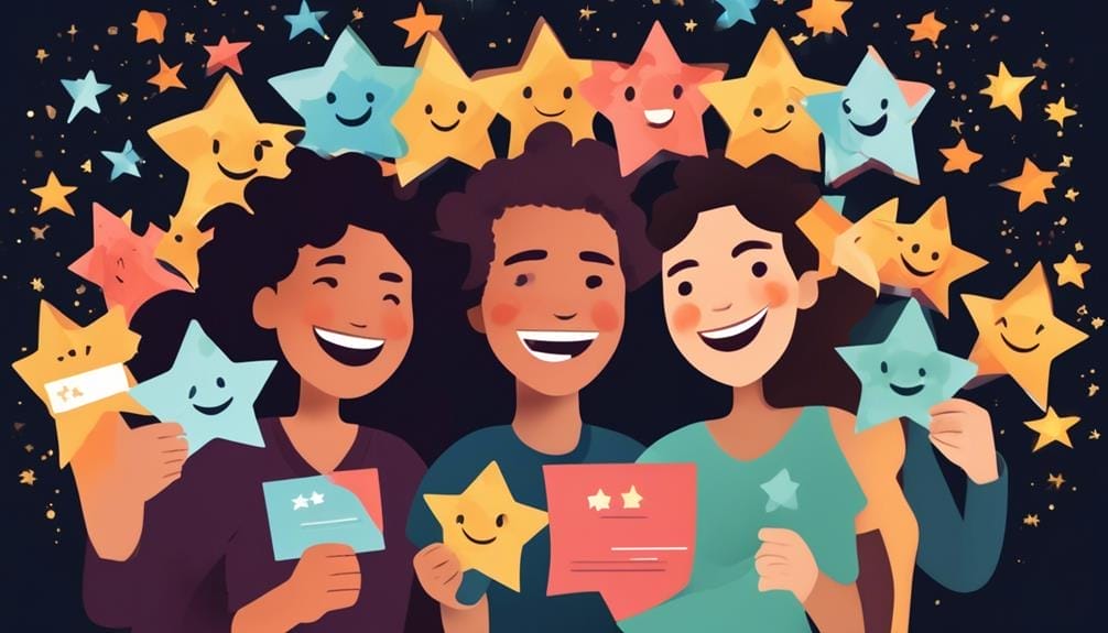 praise and customer satisfaction